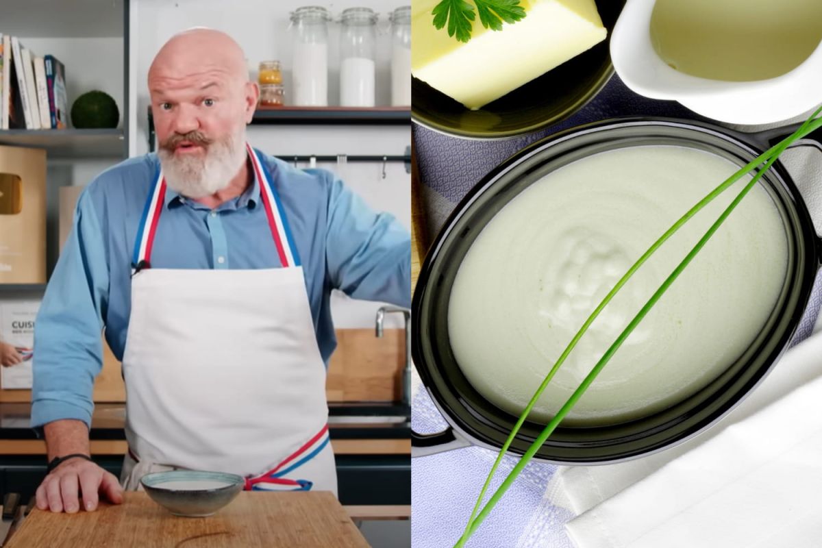 Préparez une sauce au roquefort en un éclair avec Philippe Etchebest