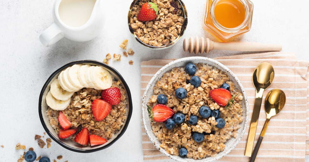 Des flocons d'avoine pour un petit déjeuner léger et savoureux